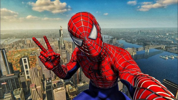 Человек паук ps4 Sam Raimi