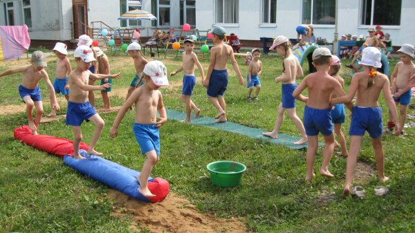 Закаливание в детском саду