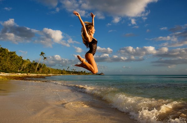 Человек в прыжке