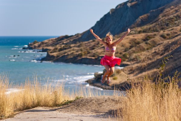 Прыжок в поле