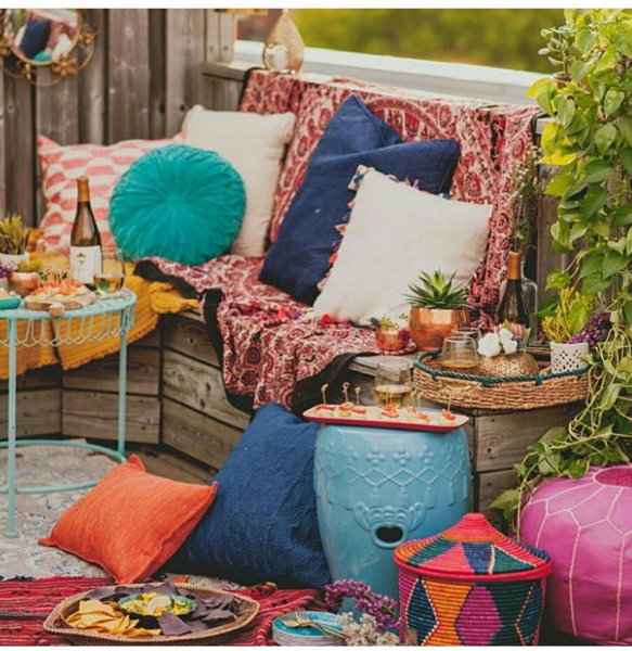 Утро на даче