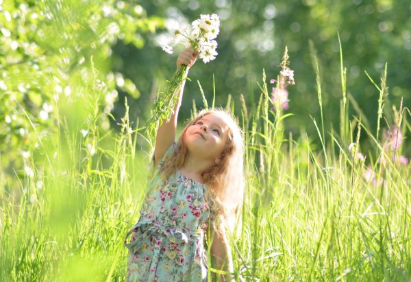 Женщина лето