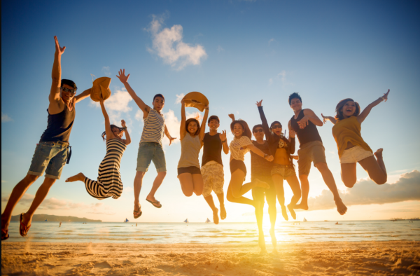 Дети на лугу