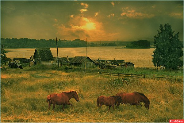 Русская деревня