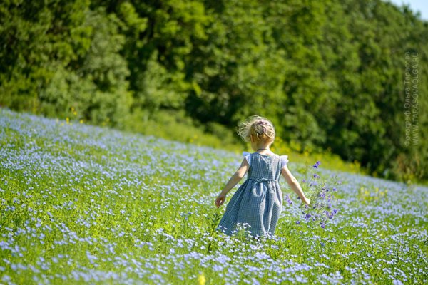 Девушка лето