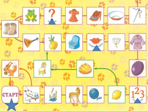 Материал дидактический на автоматизацию звука л