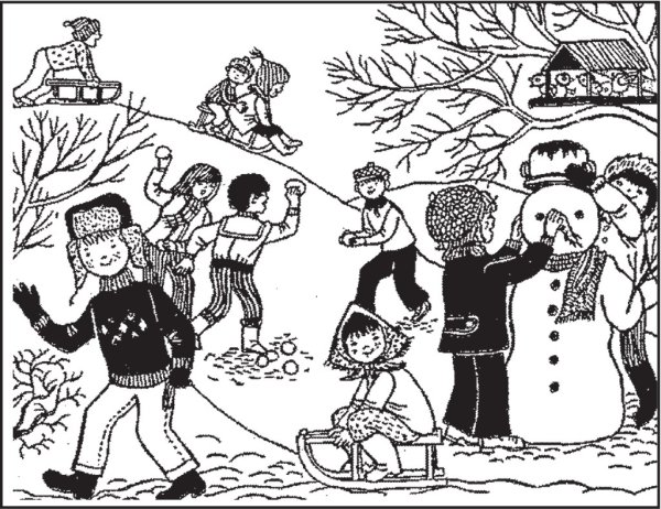 Понимание сюжетных картинок