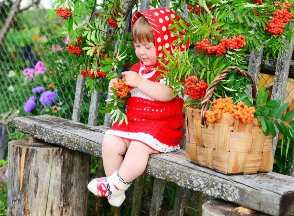 Лето на даче дети