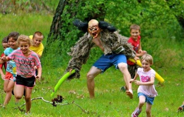 Лето дети море