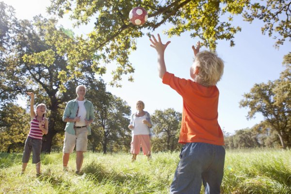 Дети на свежем воздухе
