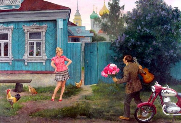 Художник Кубарев Филипп. "Ностальгия"