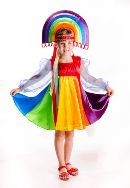 Костюм радуги