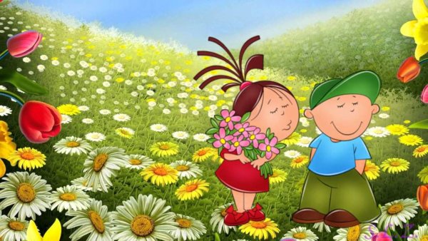 Девушка в наушниках со спины