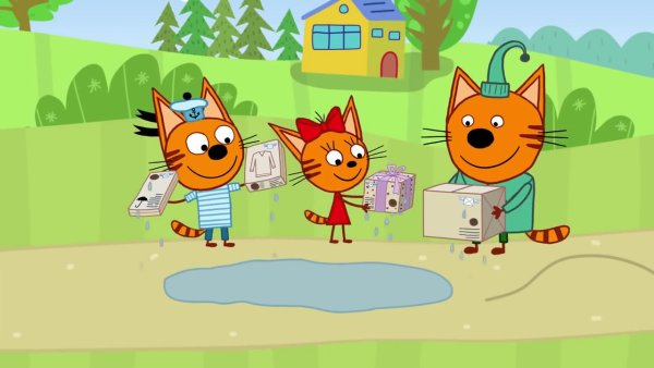 Три кота 140 серия