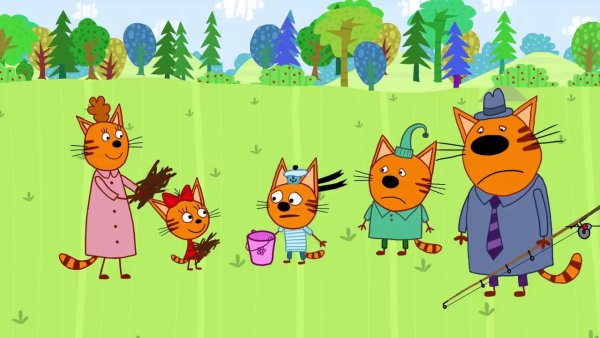 Три кота мультсериал Миу