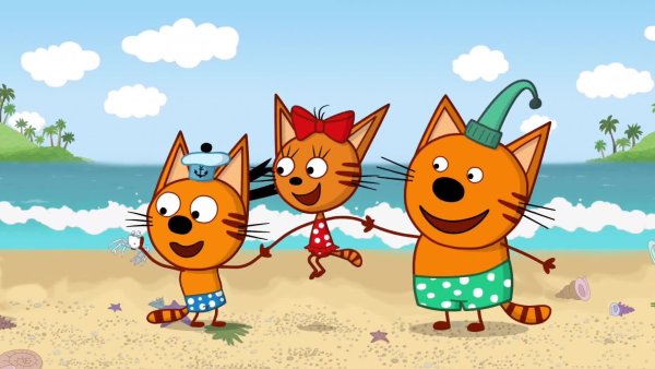 Три кота поход в лес