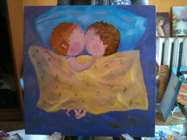 Под одним одеялом рисунок