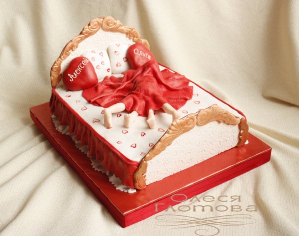 25 Лет под одним одеялом торт