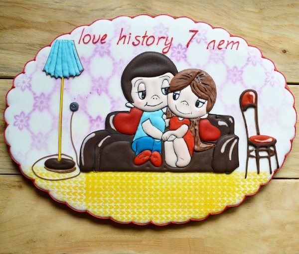 Торт 5 лет под одним одеялом