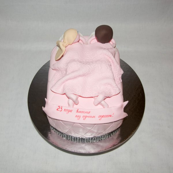 Торт 1 год под одним одеялом