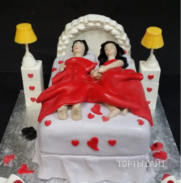 Торт 10 лет под одним одеялом