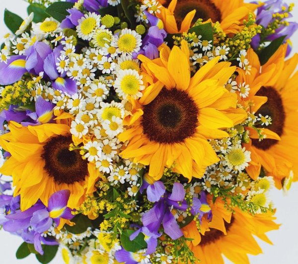 Букет цветов «летний»