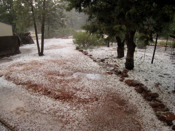 Снег в июле