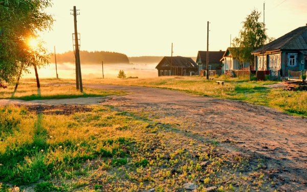 Утро в деревне