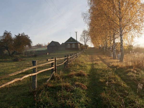 Осень в деревне