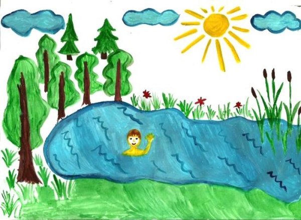 Рисунок о лете