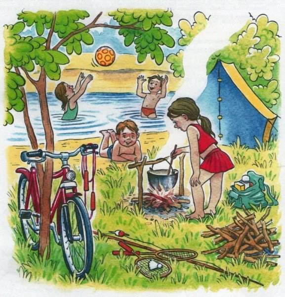 Алгоритм лето для детского сада