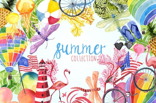 Стилизованная растительность