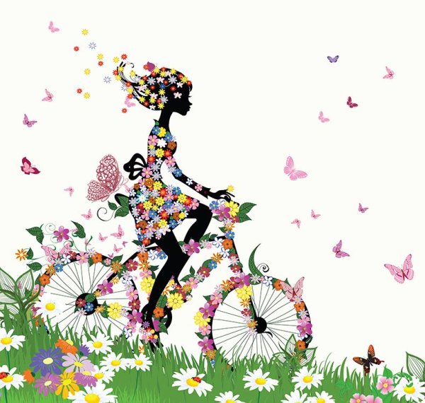 Поле мультяшное