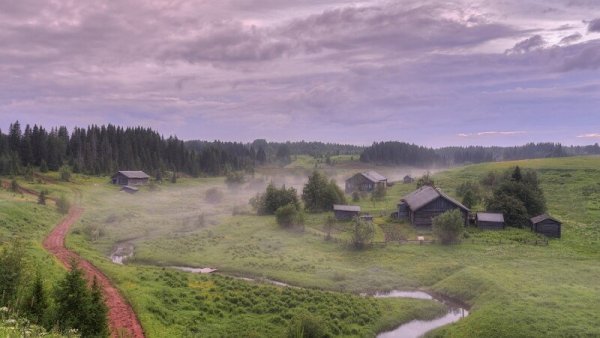 Деревня Березник Архангельская область