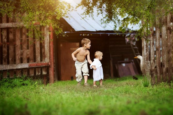 Лето в деревне