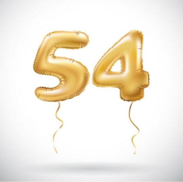 54 Года день рождения