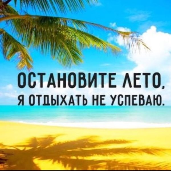 Лето я отдыхать не успеваю