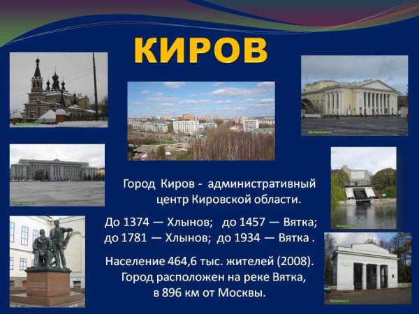 История г Киров Кировской области