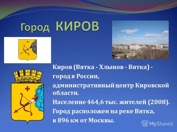 Герб города Кирова Кировской области