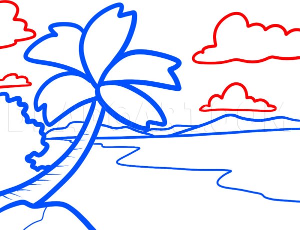 Летние рисунки карандашом