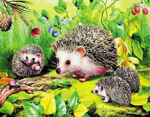 П Меньшикова картина Ежи