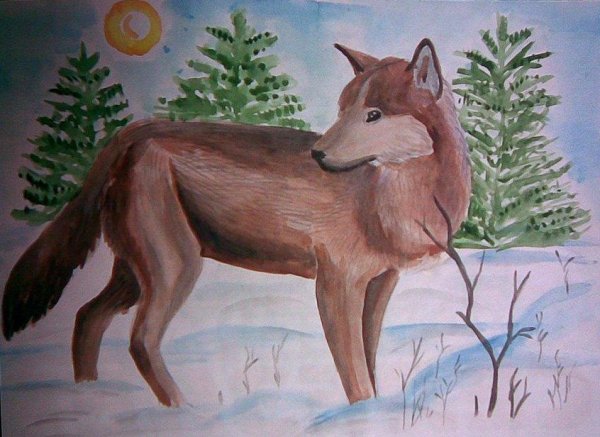 Рисунок животного