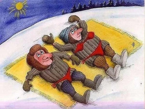 Анекдоты про Холодное лето