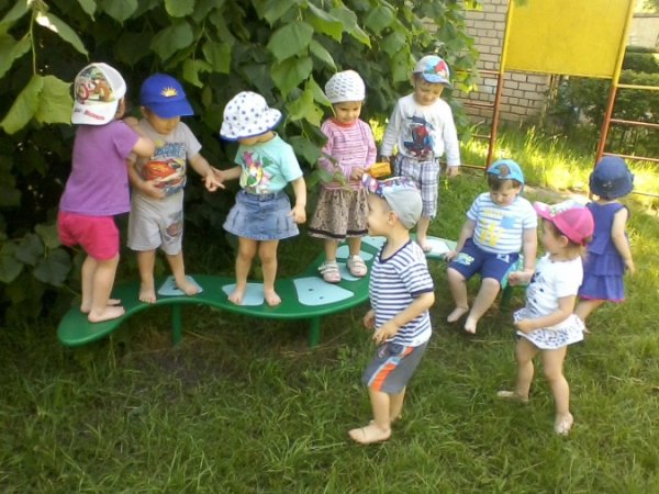 Летняя прогулка в детском саду