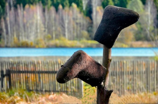 Летом в валенках