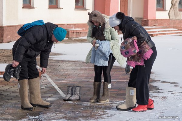 Бег в валенках