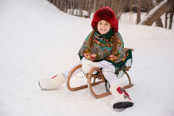 Валенки на зимнюю тему