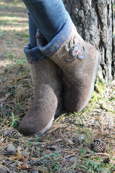 Забег в валенках