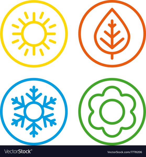 Символы сезонов года