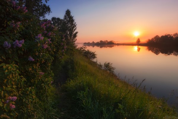 Рассвет в Подмосковье фото